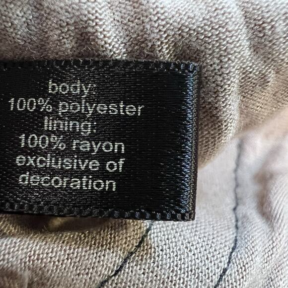 Express Y2K Mesh Babydoll Cami Tank Top Tan Womens M Whimsigoth Fairy Grunge - Picture 8 of 9